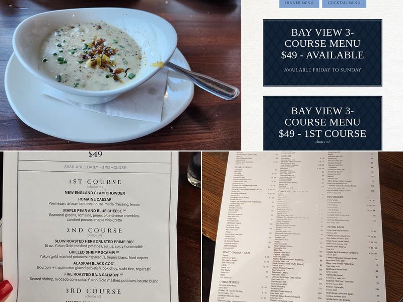 Kincaid's Fish, Chop & Steakhouse Menu
