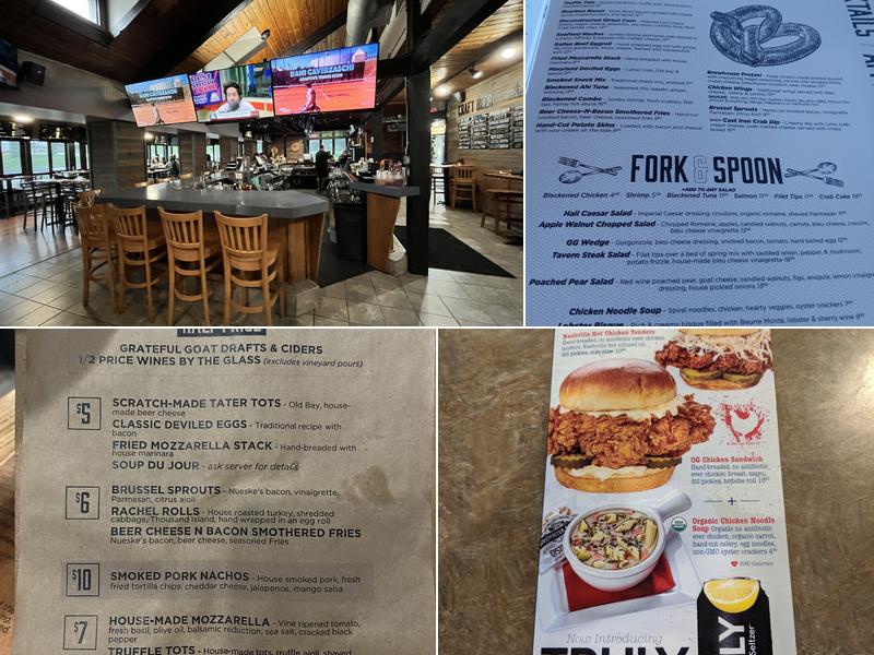 Grateful Goat Brewing & Provisions Menu