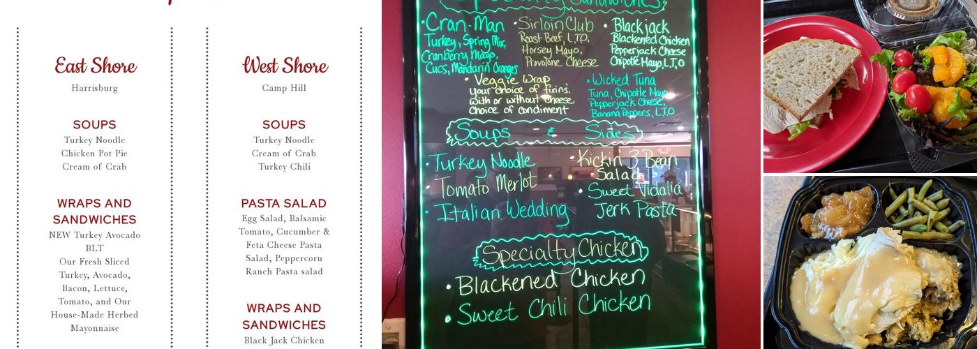 Simply Turkey & More Menu