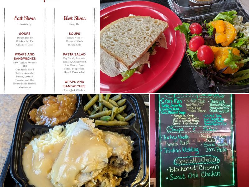 Simply Turkey & More Menu