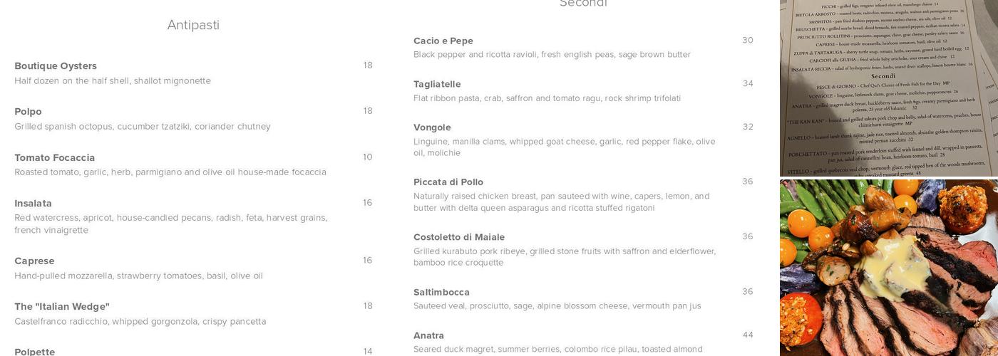 Mangia Qui Menu