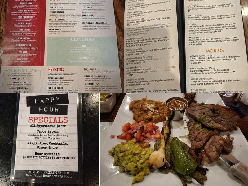 El Sol Mexican Restaurant Menu