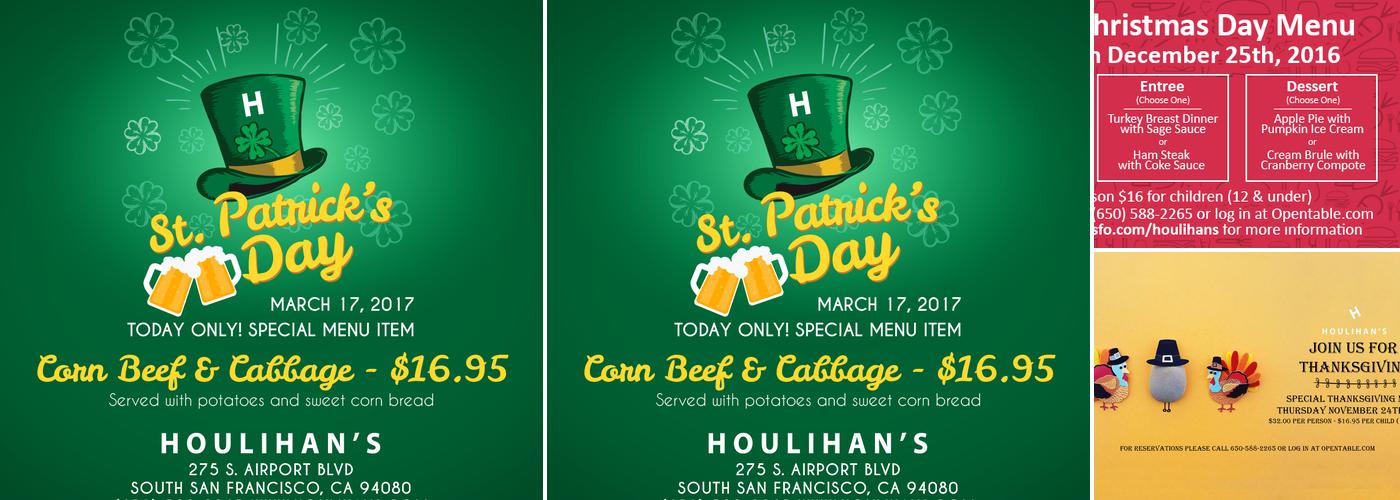 Houlihan's Menu