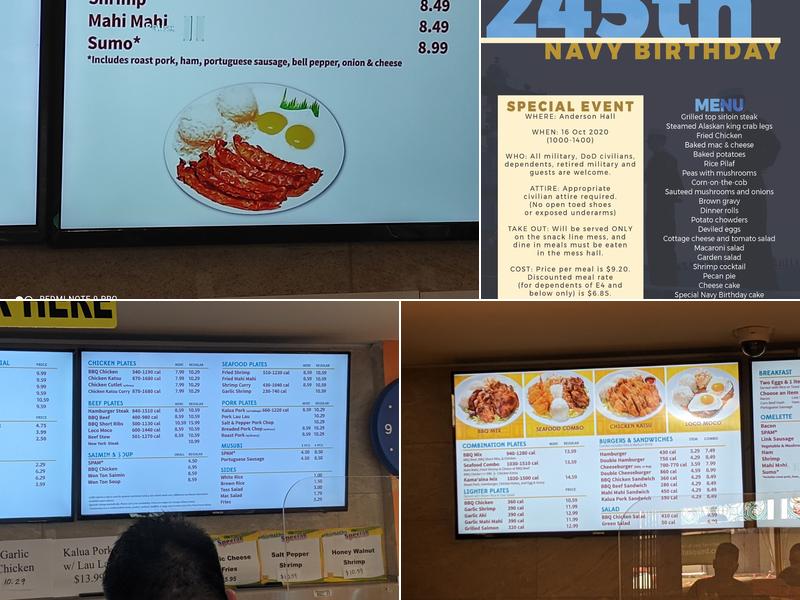 L&L Hawaiian Grill Menu