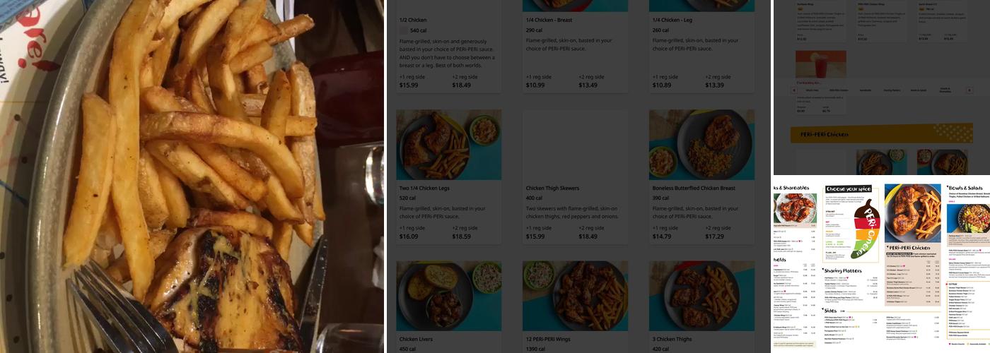 Nando's PERi-PERi Menu