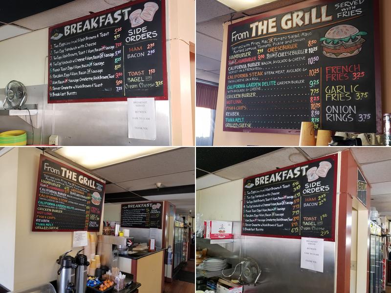 Luigi's Sandwich Palace Menu