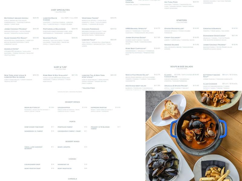Moonraker Menu