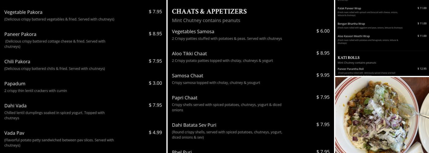 Satkar Menu