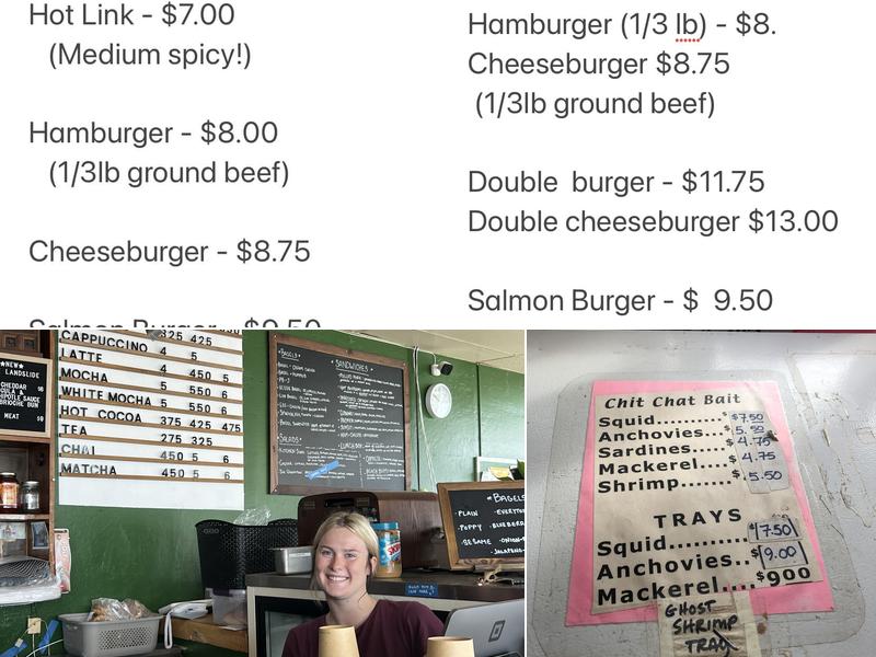Chit Chat Cafe Menu