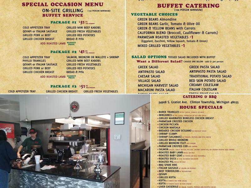Dino's Catering & BBQ Menu