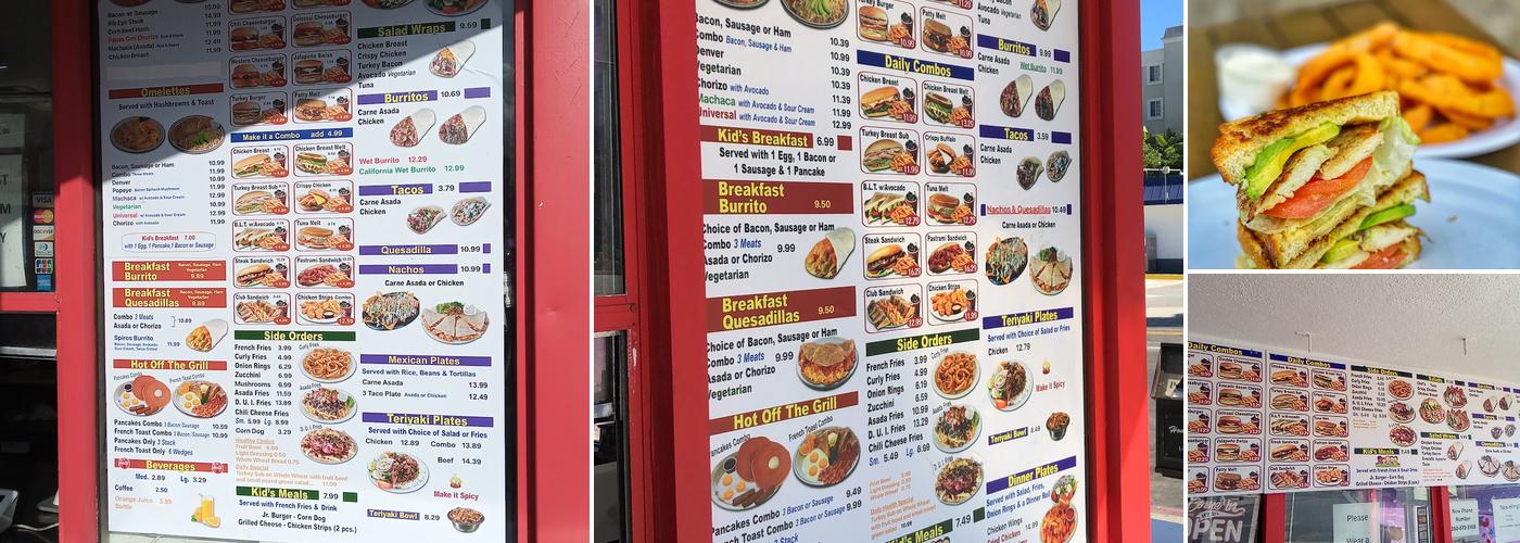 Classics San Pedro Menu
