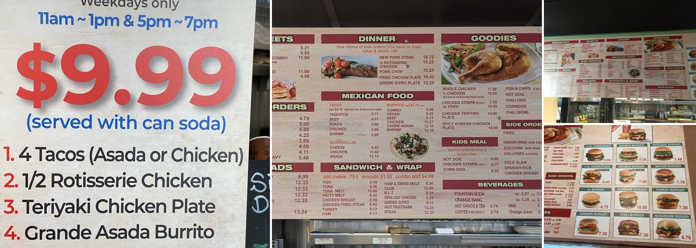 Classic Burger in Redondo beach Menu