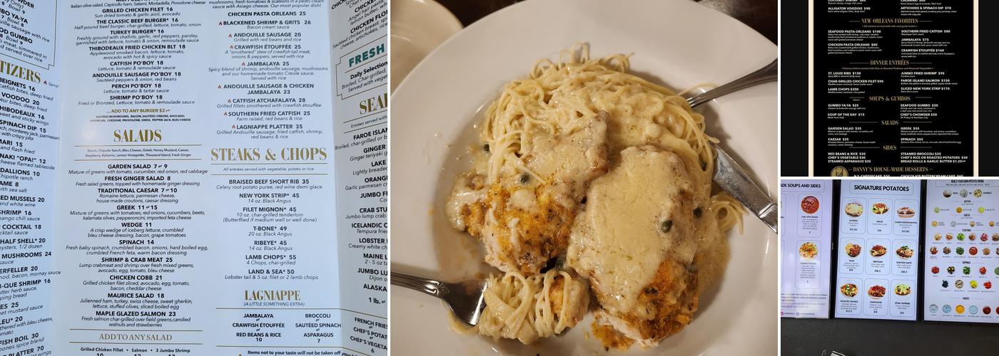 Fishbone's St. Clair Shores Menu