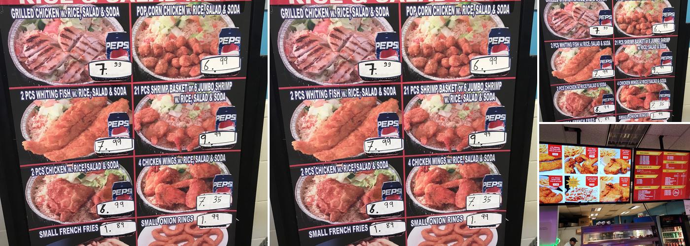 Triangle Fried Chicken Menu