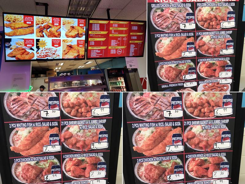 Triangle Fried Chicken Menu