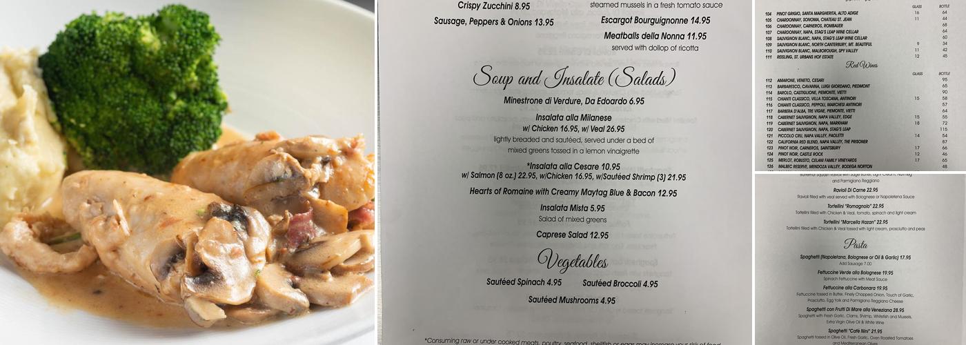Cafe Nini Menu