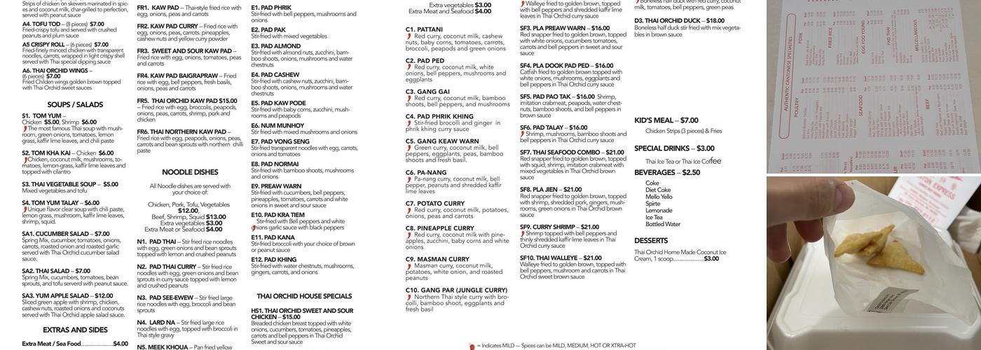 Canton express Menu