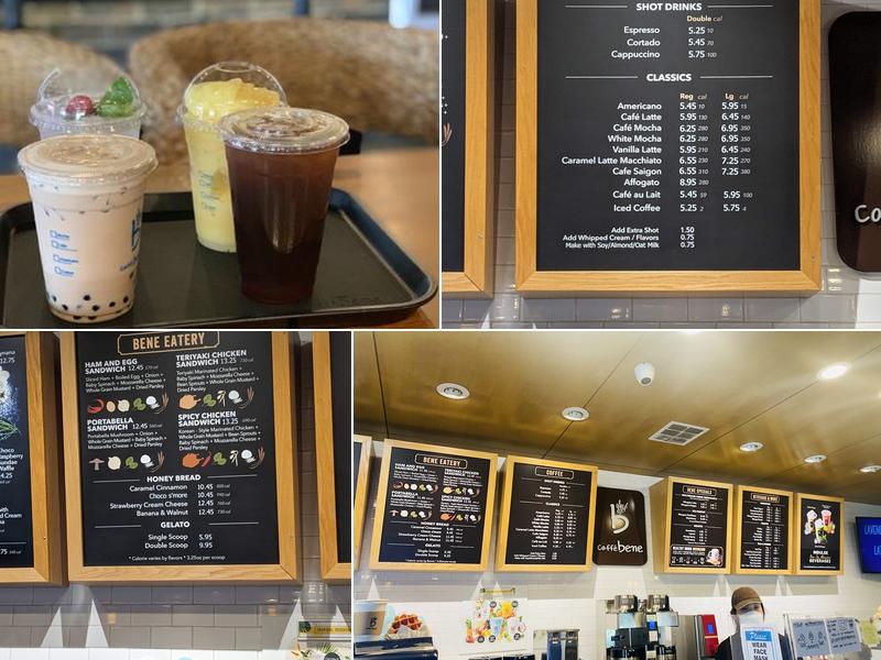 Caffe Bene Menu