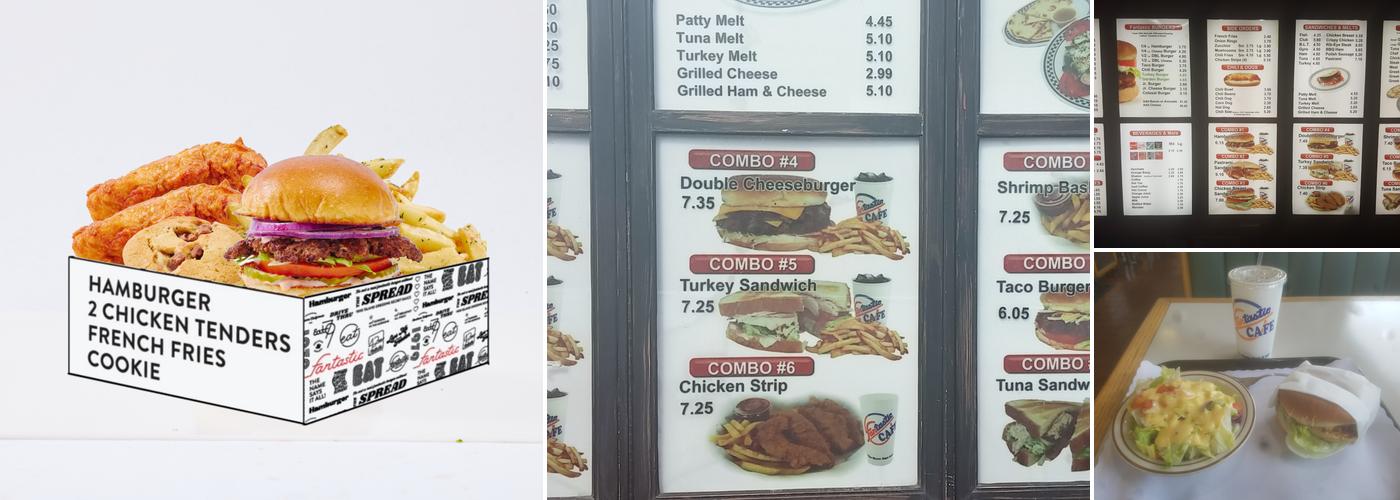 Fantastic Cafe Menu