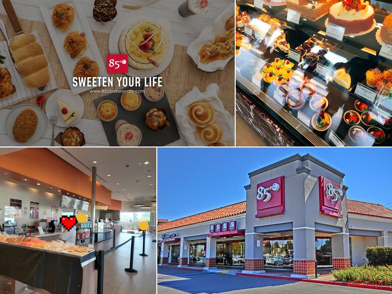 85°C Bakery Cafe - Gardena 1386 Artesia Blvd, Gardena