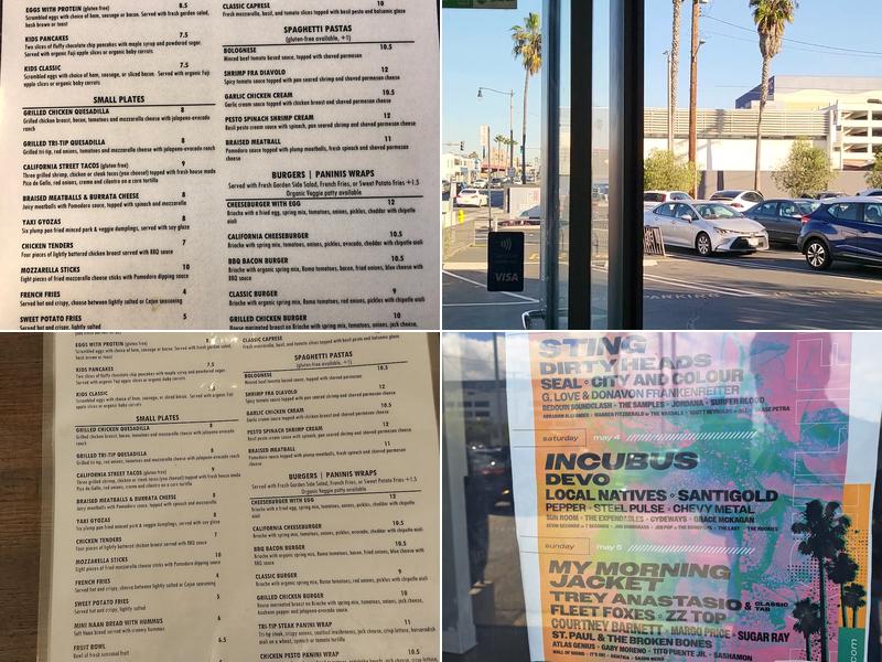 The Great Room Cafe Menu