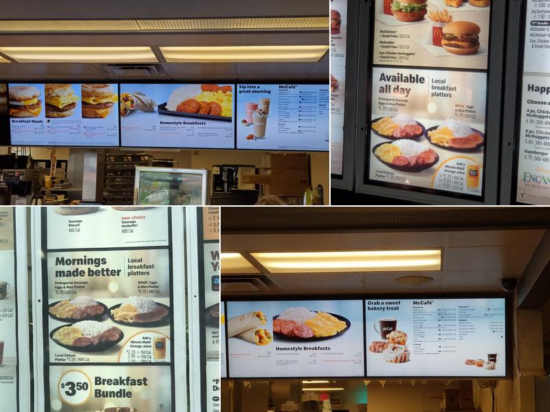 McDonald's Menu