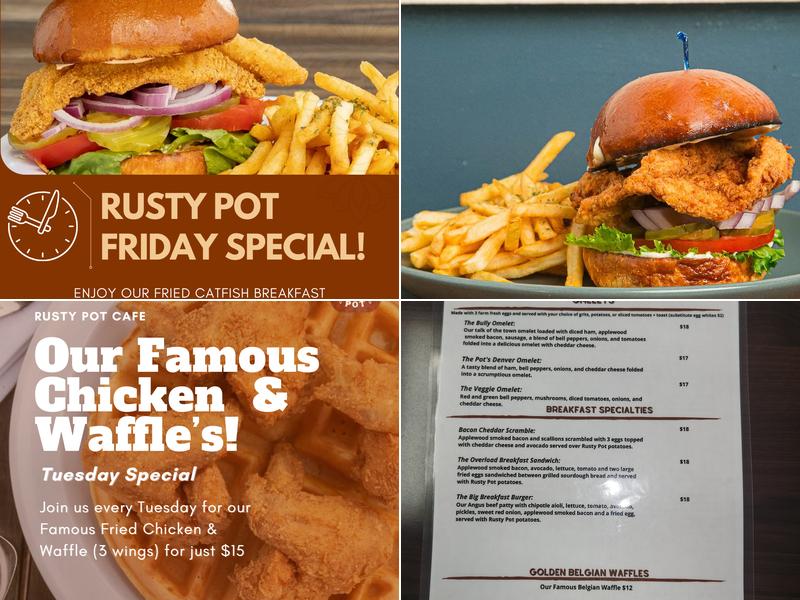 Rusty Pot Café Menu