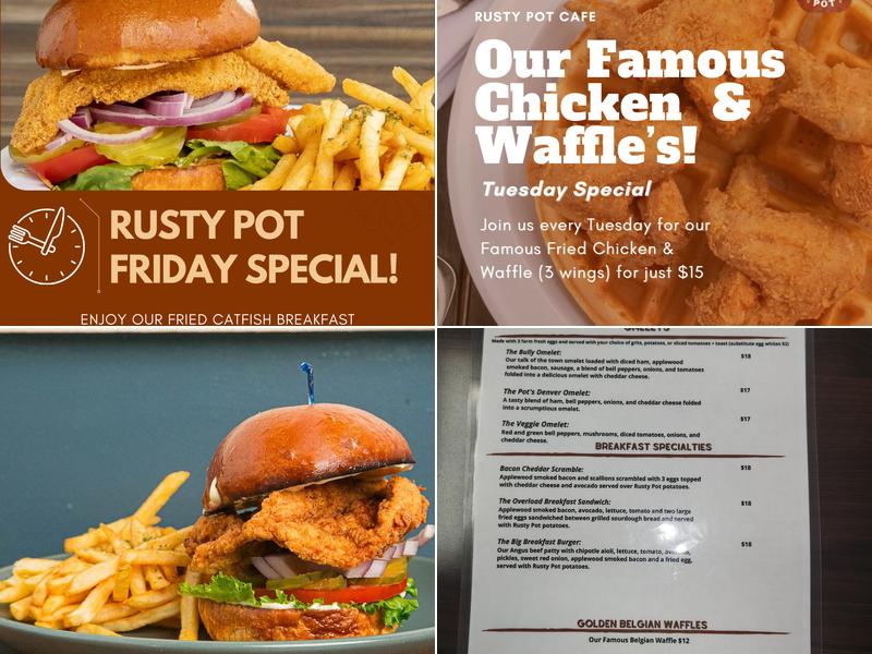 Rusty Pot Café Menu