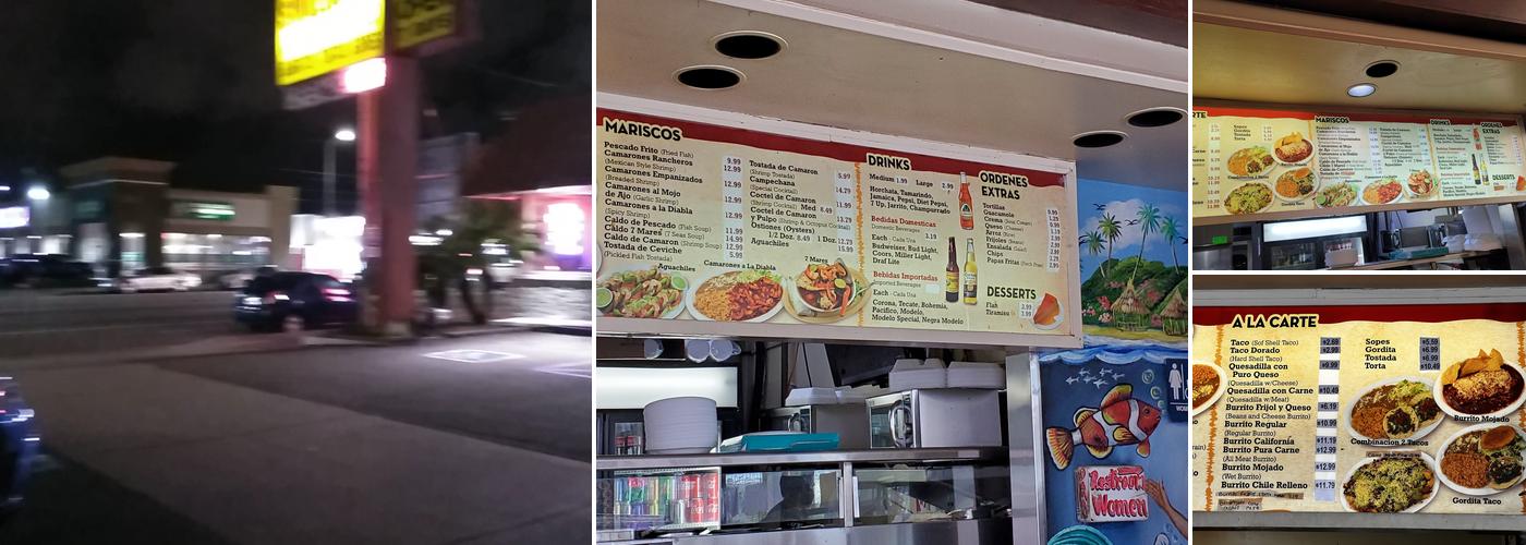 Taco Sinaloa Menu