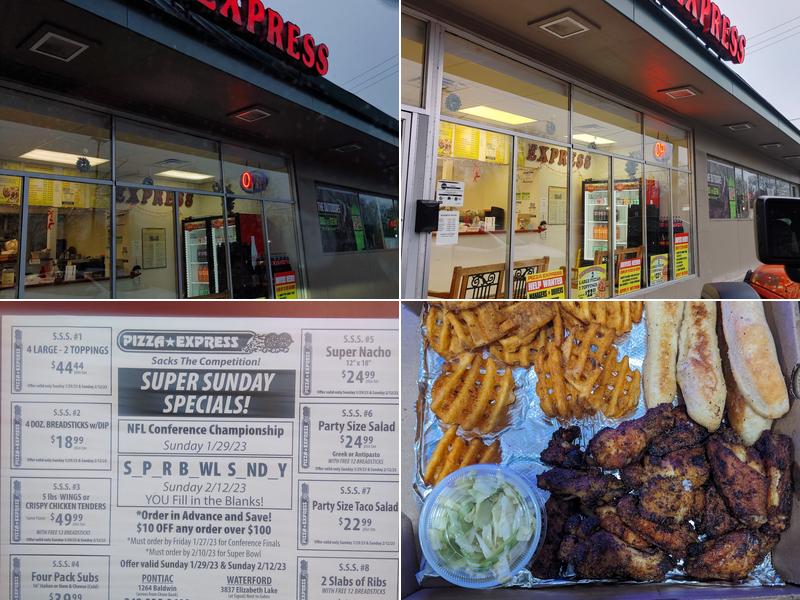 Pizza Express 3837 Elizabeth Lake Rd, Waterford