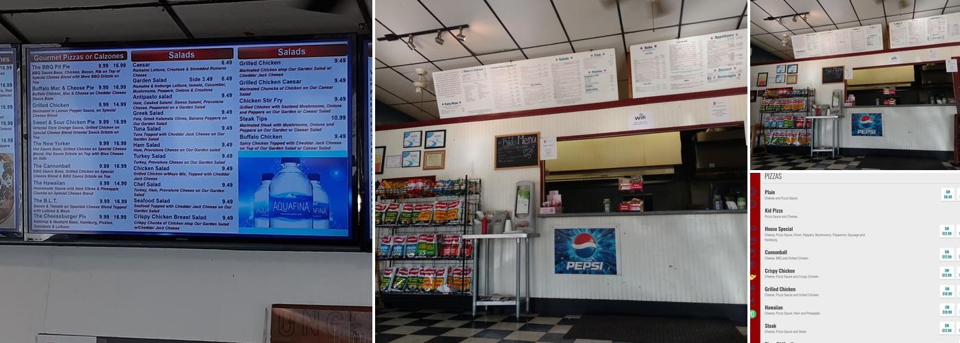 Uncle Sam's Pizza Menu