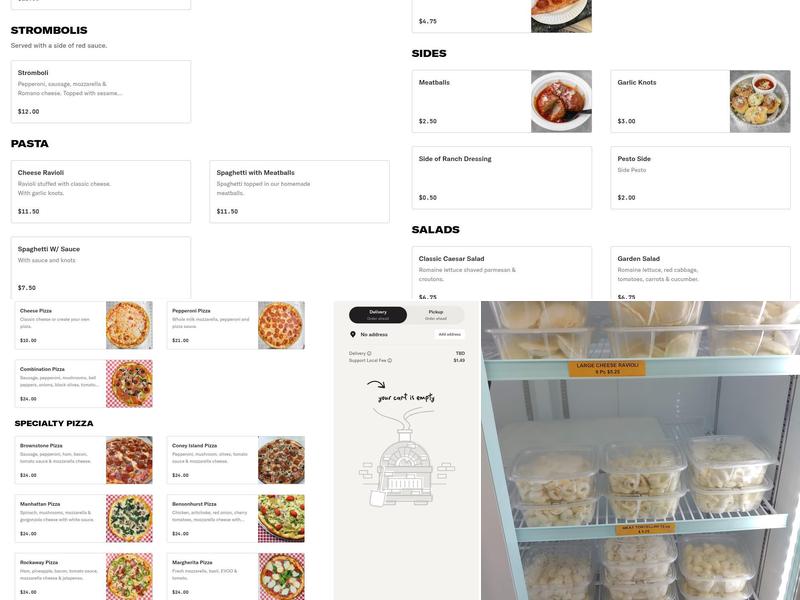 Vinnie's Pizzeria Menu
