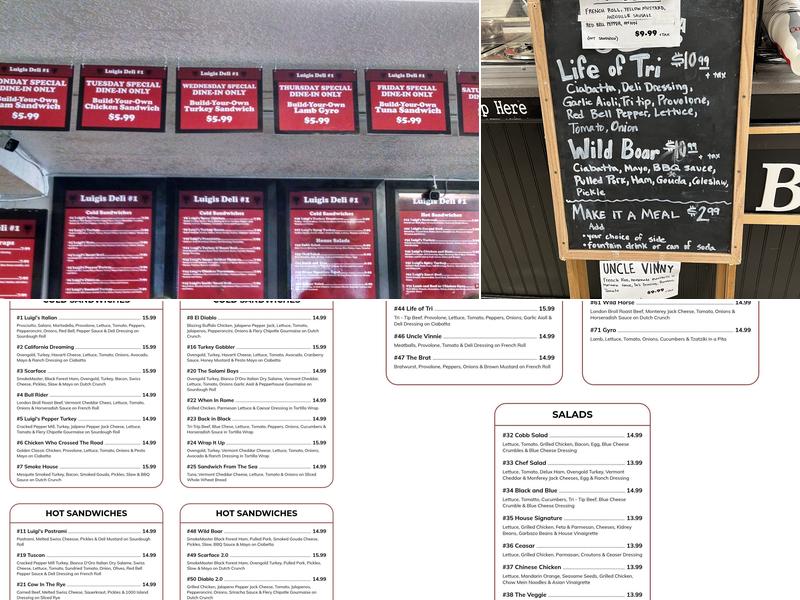 Luigi's Deli & Market Menu