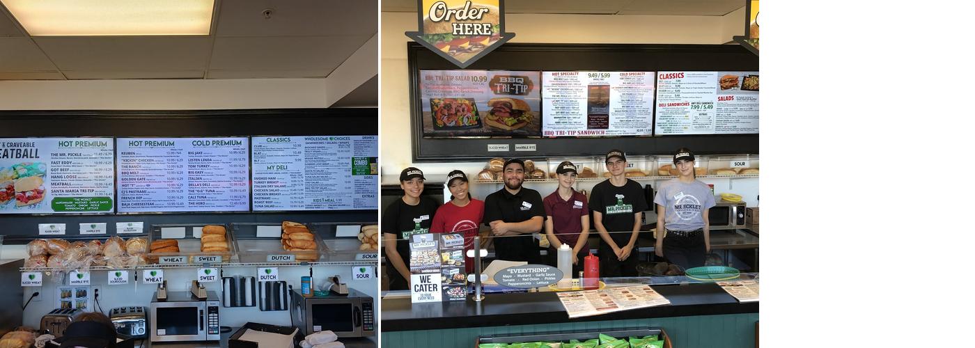 Mr. Pickle's Sandwich Shop - Brentwood, CA Menu