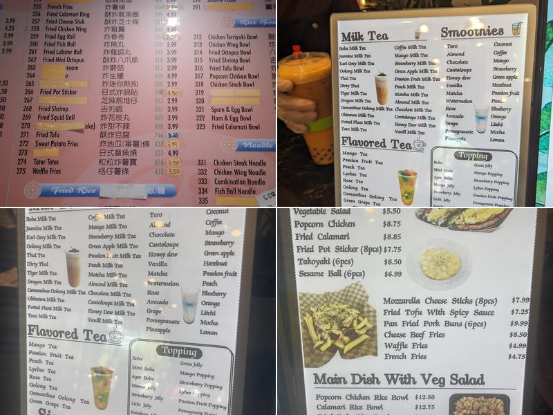 Hello, Sweet！ Menu