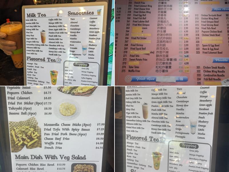 Hello, Sweet！ Menu
