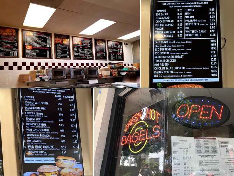 Bagel Street Café Menu