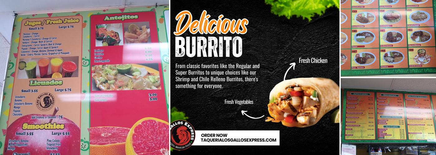 Taqueria Los Gallos Express Menu