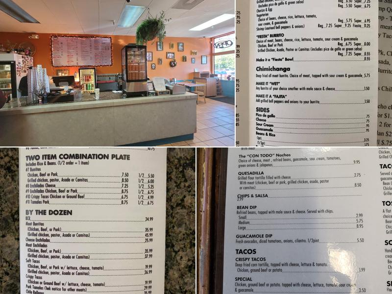 Cinco De Mayo Menu