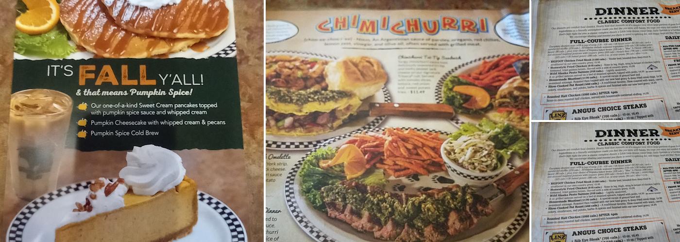 Black Bear Diner Menu