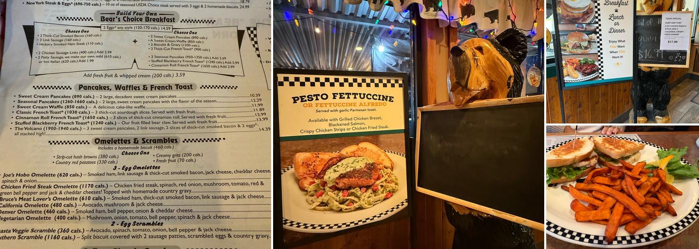 Black Bear Diner Menu