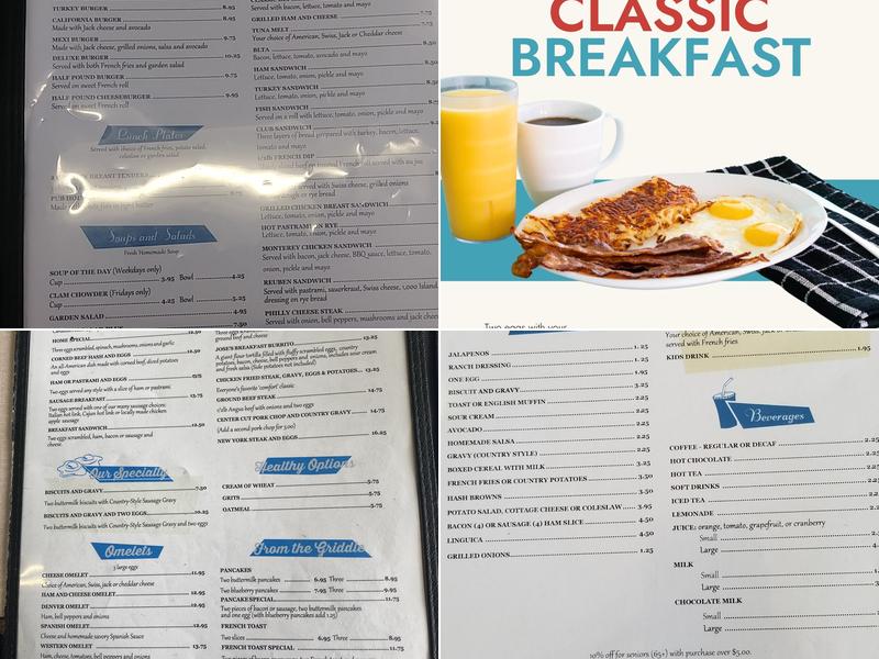 Sugar Plum Coffee Shop Menu