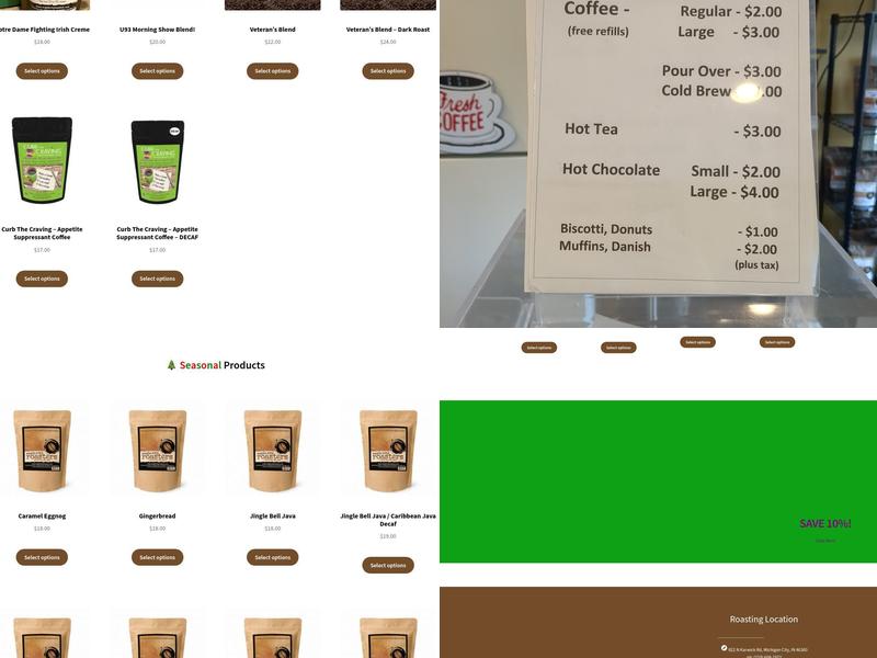 Maple City Roasters, LLC Menu