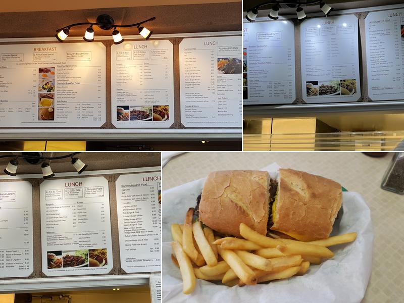 Burger Road Menu