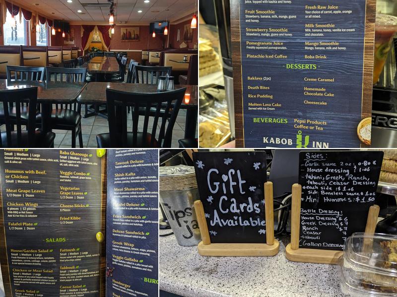 Kabob Inn Restaurant Menu