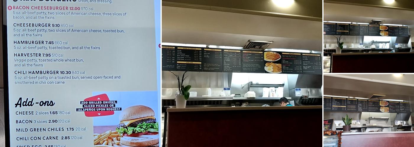 Nation's Giant Hamburgers & Great Pies Menu