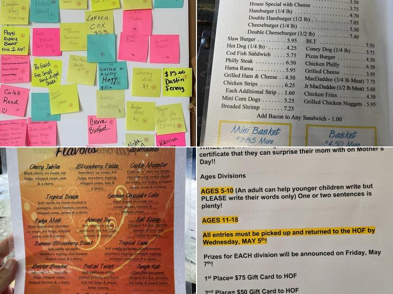 House of Flavors Menu