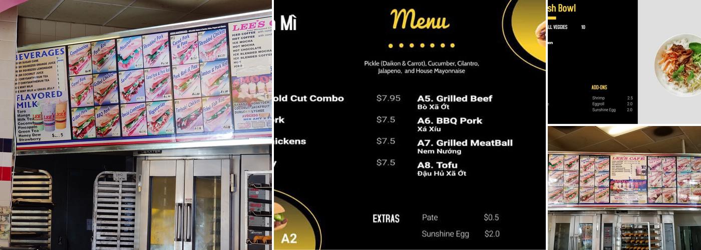 La Ca Bakery & Cafe Menu