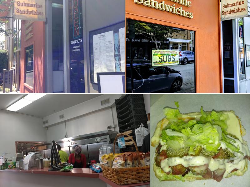 Grinders Submarine Sandwiches