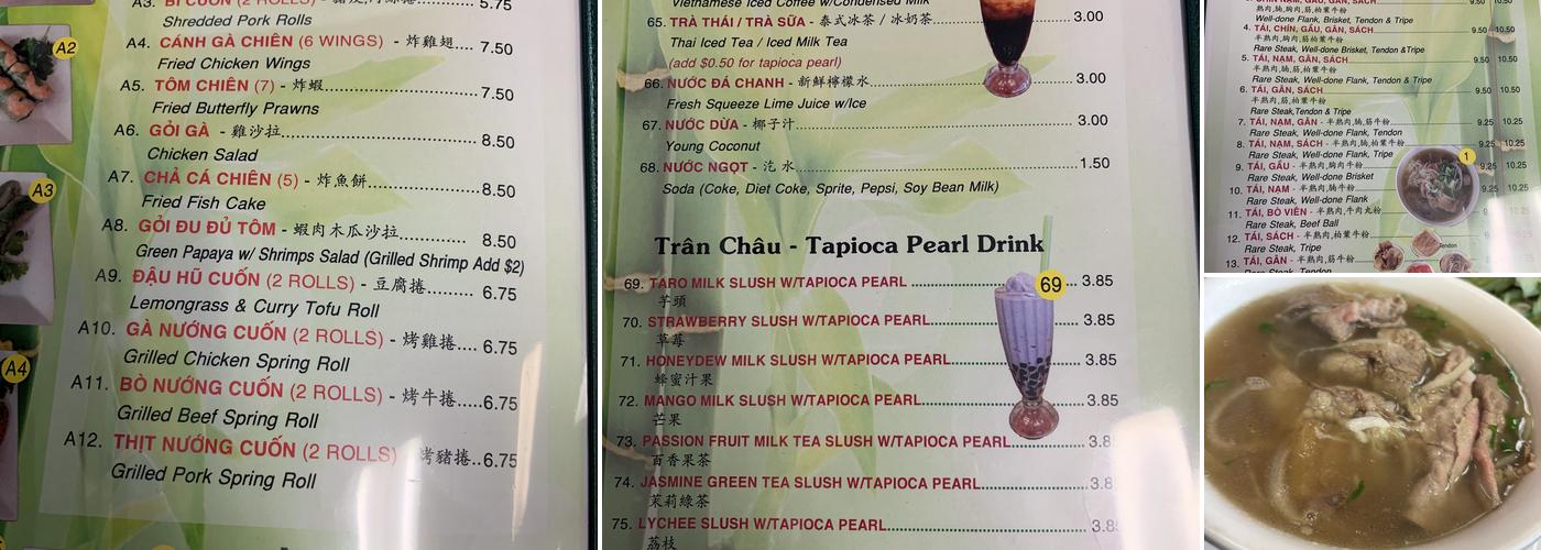 R & D Cafe Menu